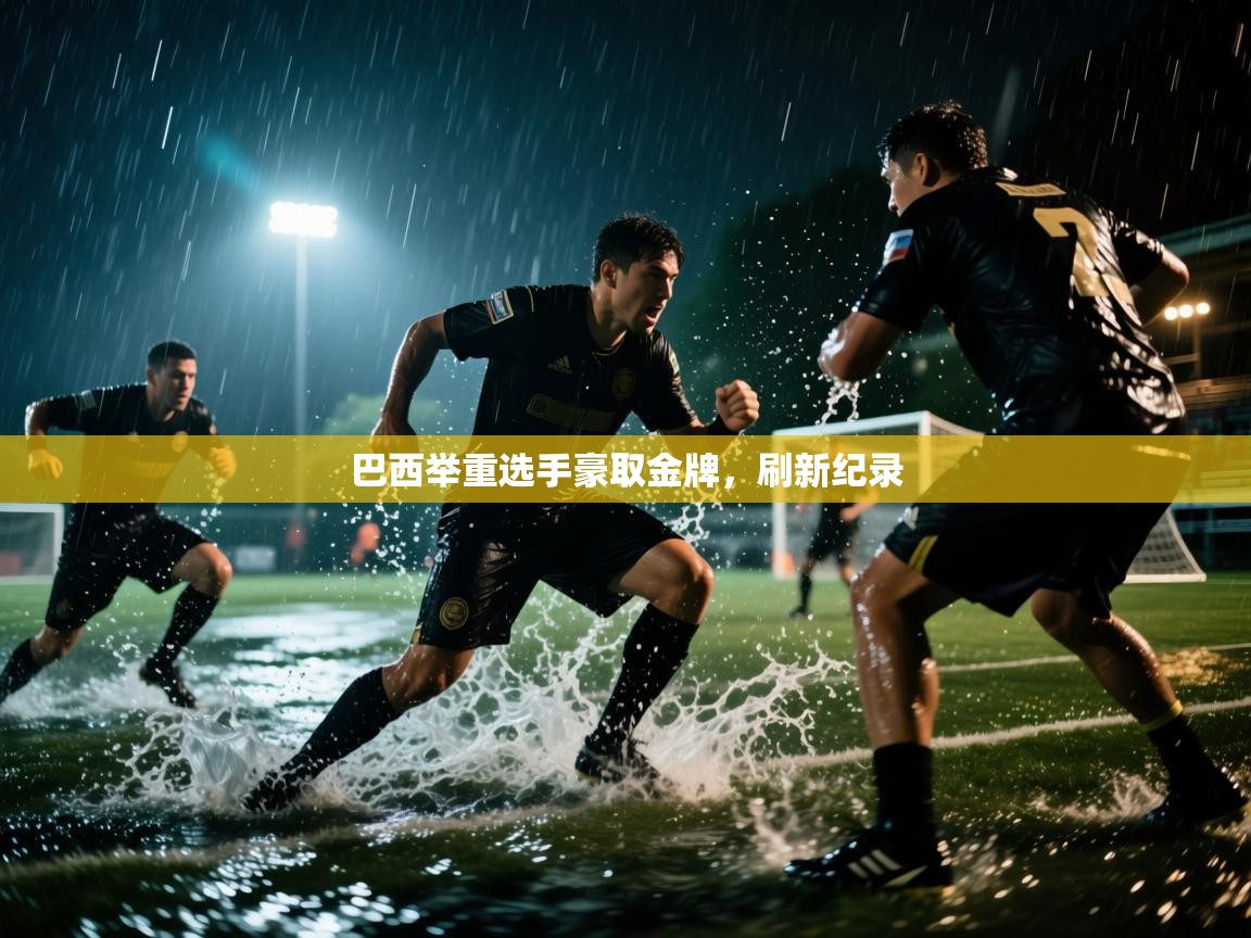 巴西举重选手豪取金牌，刷新纪录  第1张